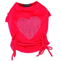 Shirt rouge avec c�ur