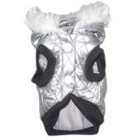 Winter rain jacket silver