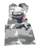 Hundeshirt Camouflage-Jeansrock wei�