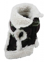 Manteau vert camou - grand chien