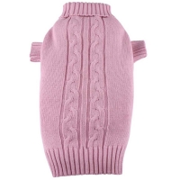 Hundepulli Strick, pink