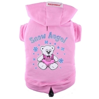 BIG DOG Hundesweatshirt Snow Angel rosa