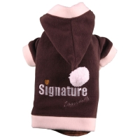 Pullover Signature brun
