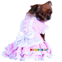 Dirndl pink-wei�