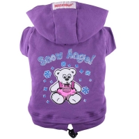 Hundesweater Snow Angel violett