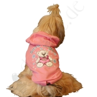 Sweat-shirt snow angel rose