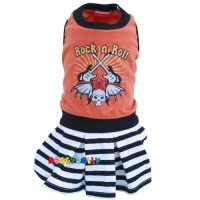 Rock and roll stripe orange