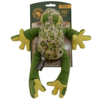 Country Pet Hundespielzeug Frosch braun, medium
