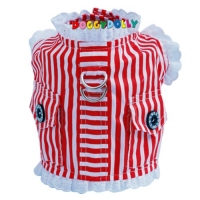 Red stripe harness