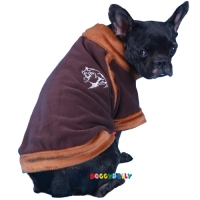 Fleecejacke Tiger braun