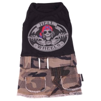 Camouflagekleid Hell on wheels schwarz