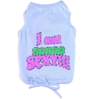 Shirt blau I am soo sexy