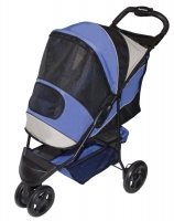 Poussette sportster bleue