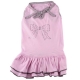 Hundekleid Teeny Strass-Schleifchen rosa