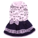 Ruched dress for dogs