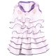 Hundekleid mit R�schen lila