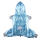 Hunde-Regenmantel 4 Pfoten hellblau