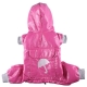 Hunde-Regenmantel 4 Pfoten pink