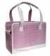 Hundetasche aus Kunstleder in PINK