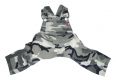 Latzhose Camouflage wei�
