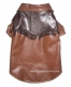 Artificial leather cowboy light brown