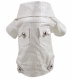 weisse kunstkrokoleder Jacke