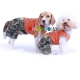Hundekleid Camou Rock'n Roll orange