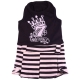 Doggydolly Kleid Lucky 7 schwarz