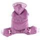Hundemantel Glitz & Glamour pink