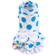 Robe bleue � points