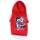 BIG DOG Hundewinterpulli Xmas Schnee rot