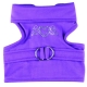 Purple strech body harness