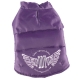 Veste matelass�e mauve 2 ailes