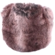 Black fur coat