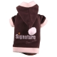 Pullover Signature brun