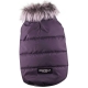 Purple jacket with fur