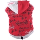 Hundesweater Rock and Roll rot