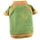 Hundejacke Fleece Tiger gr�n