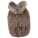 Hundeoutdoorjacke braun