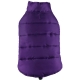 Hundesteppjacke violett
