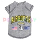 T-Shirt Airborne grau