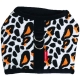 Softgeschirr schwarz Leopard