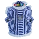 Softgeschirr mit Leine Romantik blau