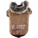 manteau d'hiver brun dor� 