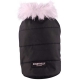 Hundemantel Parka in schwarz