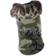 Wintermantel Camouflage gr�n