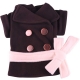 Brown fleece coat