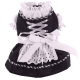 Dirndl schwarz-wei�