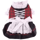Dirndl black plaid