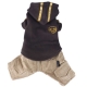 Cordkombi Tiger Fleece braun